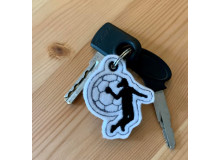 Stickdatei - ITH Anhänger Handball Frau